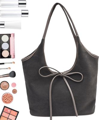 Generic Ribbon Carrier, Oversized storage receptacle, New year design, Versatile utility organizer, Soft fabric material, Stylish device, Youth girl student n