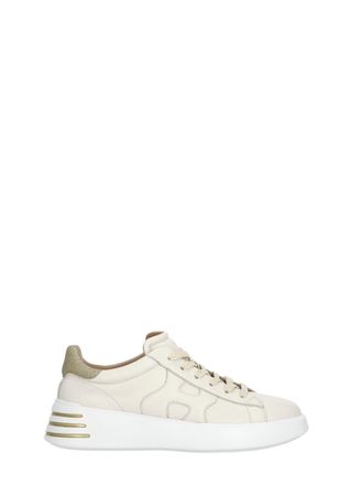 Hogan Ivory Rebel Lurex Laces Sneakers