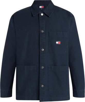 Tommy Jeans Hombre, Camisas, Azul, Talla: M