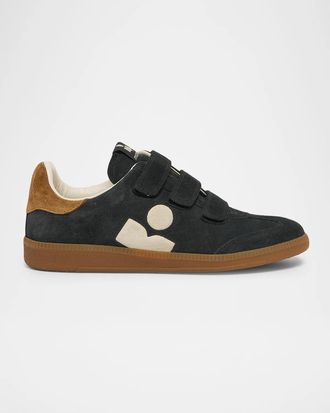 Isabel Marant Beth Suede Low-Top Sneakers