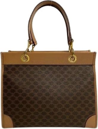 Celine Pre-owned Handbags, female, Brown, Size: ONE SIZE Pre-owned Leather handbags
