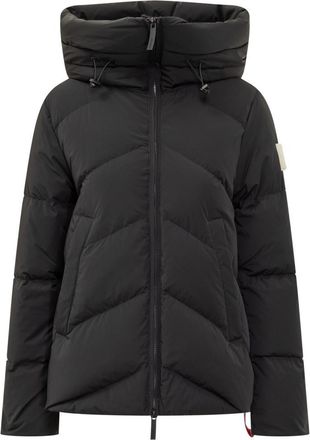 Afterlabel Black After Label Down Jacket With Hood