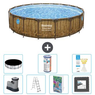 Bestway Piscina Bestway Power Steel Redonda - 549x122 Cm - 8-piezas S563