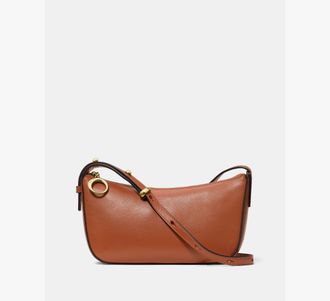 Kate Spade New York Womens Halo Crossbody Bag in Brown | Smooth Leather