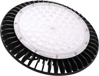 Fabrilamp Campana Monzonita 150w 6500k Negro 16500lm Ip65 Led Smd 12,5x30x30 Cm