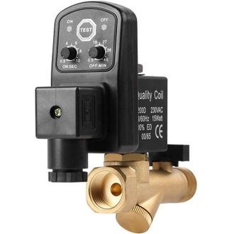 OEM V&aacute;lvula De Drenaje Autom&aacute;tica G1/2 Dn15, V&aacute;lvula De Drenaje Electr&oacute;nica Autom&aacute;tica De Lat&oacute;n, V&aacute;lvula De Drenaje Electr&oacute;nica Con Retardo De Tiempo Para