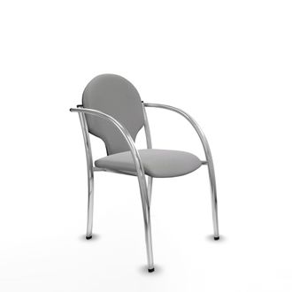 Piqueras y Crespo Silla De Recepci&oacute;n Hell&iacute;n Piqueras Y Crespo 220ptcrb40 Gris Claro 2 Unidades