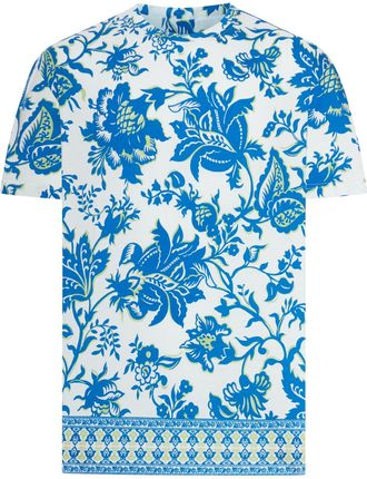 Etro SOHO COTTON T-SHIRT WITH PLACED PRINT - Etro - Man