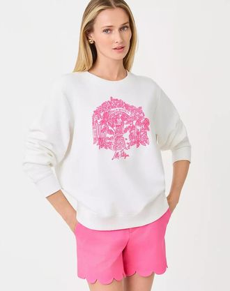 Lilly Pulitzer Ballad Cotton Sweatshirt