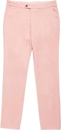 Brooks Brothers Stretch Cotton Chinos - Heren - Chinos - Roze - W33 - Katoen - Broeken