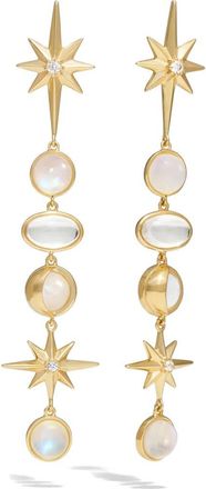 Awe Inspired Midnight Reflection Drop Earrings in 14K Gold Vermeil at Nordstrom