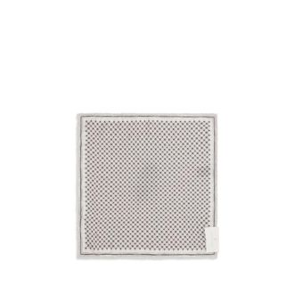 Brunello Cucinelli Geometric Silk Pocket Square - Gray
