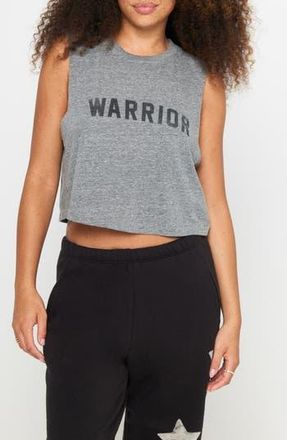 Spiritual Gangster Nova Callie Crop Tank in Heather Grey at Nordstrom Rack, Size X-Large