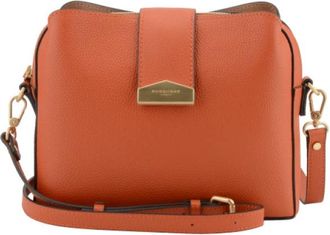 Pourchet Cavalcade Schoudertas - Dames - Schoudertassen - Oranje - ONE Size - Leer - Tassen