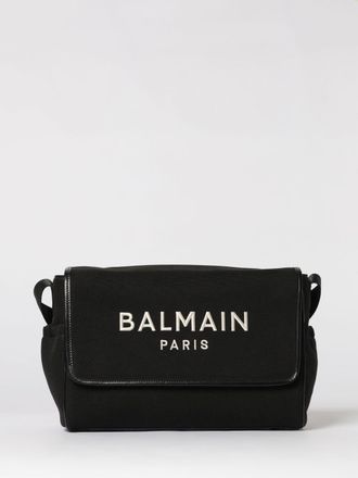 Balmain Diaper Bag in canvas di cotone