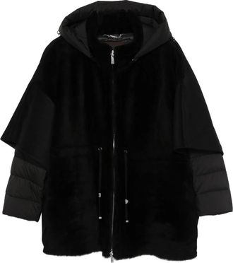 Moorer Hodded Fur Coat