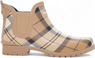 Barbour Scarponcino Wellington Beige Barbour Donna