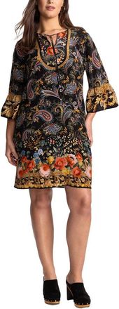 Johnny Was Plus Sofiya Silk Dress