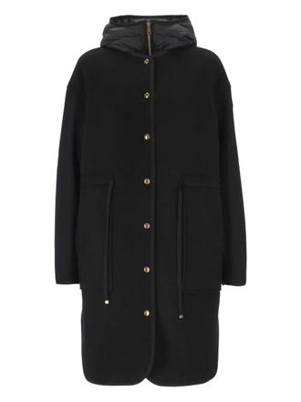 Moncler Bonreposse hooded coat - Black