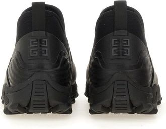 Givenchy Rubber & Textile Blend Chelsea Boot - Black