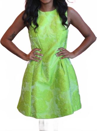Entro Priscilla Dress In Green