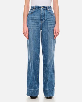 Bottega Veneta Blue Vintage Palazzo Jeans