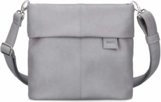 zwei Tassen, Dames, Grijs, ONE Size, Grijze Dames Schoudertas Eenvoudig Ontwerp