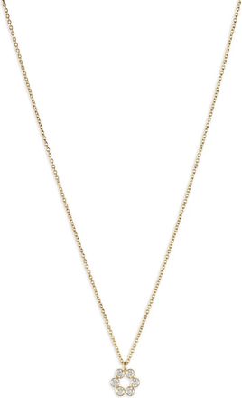 Sophie Bille Brahe Collana con pendente Luna Diamant in oro giallo 18kt con diamanti