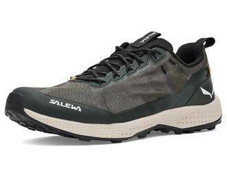 Salewa Pedroc Light Mens Hiking Boots Dark Olive/Oatmeal : 10.5 M, Synthetic