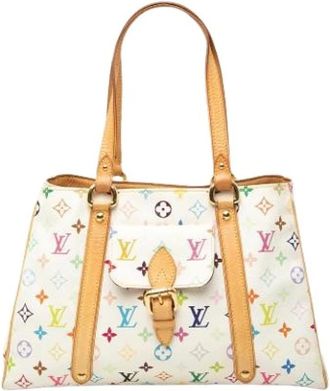 Louis Vuitton Pre-owned Aurelia MM - Dames - Vintage Shopper - Veelkleurig - ONE Size - Leer - Vintage