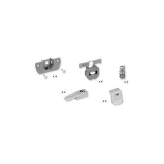 Emuca Eku Clipo-15. Juego De Carros Para 2 Puertas