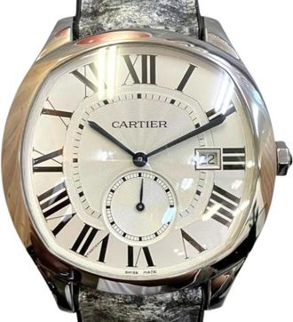 Cartier Pre-owned Vintage Polshorloge - Heren - Vintage Horloges - Grijs - ONE Size - Vintage