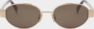 Celine Triomphe 54MM Oval Sunglasses