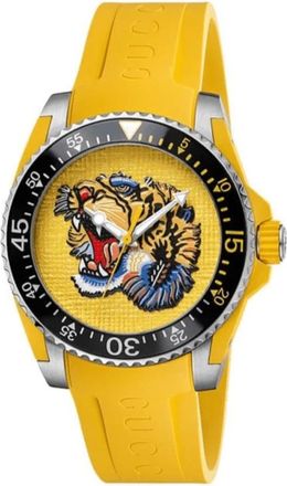 Gucci Accessoires, Heren, Zwart, ONE Size, Duikhorloge