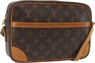Louis Vuitton Pre-owned Cross Body Bags, female, Brown, Size: ONE SIZE Pre-owned Shoulder Bag