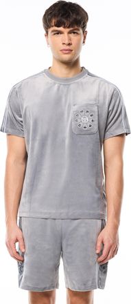 Sergio Tacchini Cresta Velour Pocket T