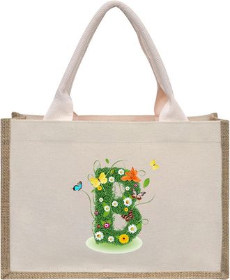 Generic Tote Bags for Women - Stylish Womens Tote Bag for Mom Shopping Beach and Daily Durable Fashionable Carryall Handbag with Letter Design