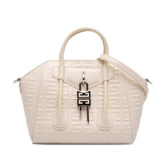 Givenchy Pre-owned Givenchy Mini Calfskin 4G Antigona Lock Satchel Ladies CBA501SLM2XNI8C5