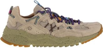 Flower Mountain Yamabushi - Sneakers In Suede And Technical Fabric