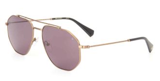John Varvatos Brown Pilot Mens Sunglasses SJV570 P0AV 58