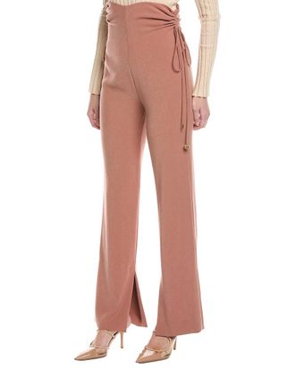 Nanushka Nanushka Leslie High Waisted Bell Bottom Trouser