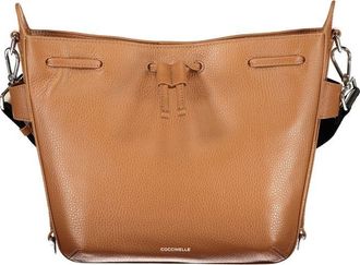 Coccinelle Marrone Leather Women Womens Bag