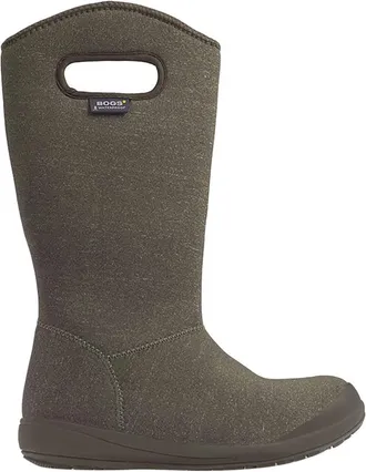 Bogs Womens Charlie Melange Boot In Dark Green