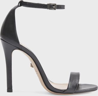 Schutz Cadey Lee Croc-Print Stiletto Sandals
