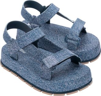 Melissa Flowing Platform Sandal in Jeans Blue at Nordstrom Rack, Size 5