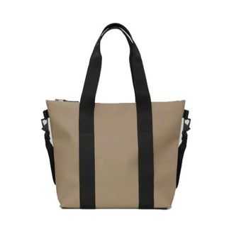Rains Tassen, unisex, Beige, ONE Size, Polyester, Tote Bag Mini