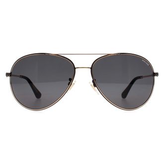Police Aviator Mens Black Rose Gold Grey Green SPLL11 Octane 8 Metal - One Size