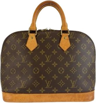 Louis Vuitton Pre-owned Monogram Handtas - Dames - Pre-owned - Bruin - Maat: ONE Size Leer