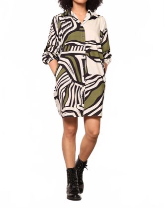 Maude Ava Dress In Zebra