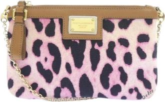 Dolce & Gabbana Pre-owned Leren Schoudertas - Dames - Vintage Clutch - Roze - ONE Size - Leer - Vintage